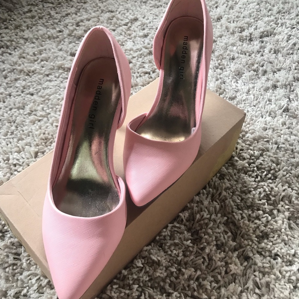 Baby Pink Madden Girl Heels